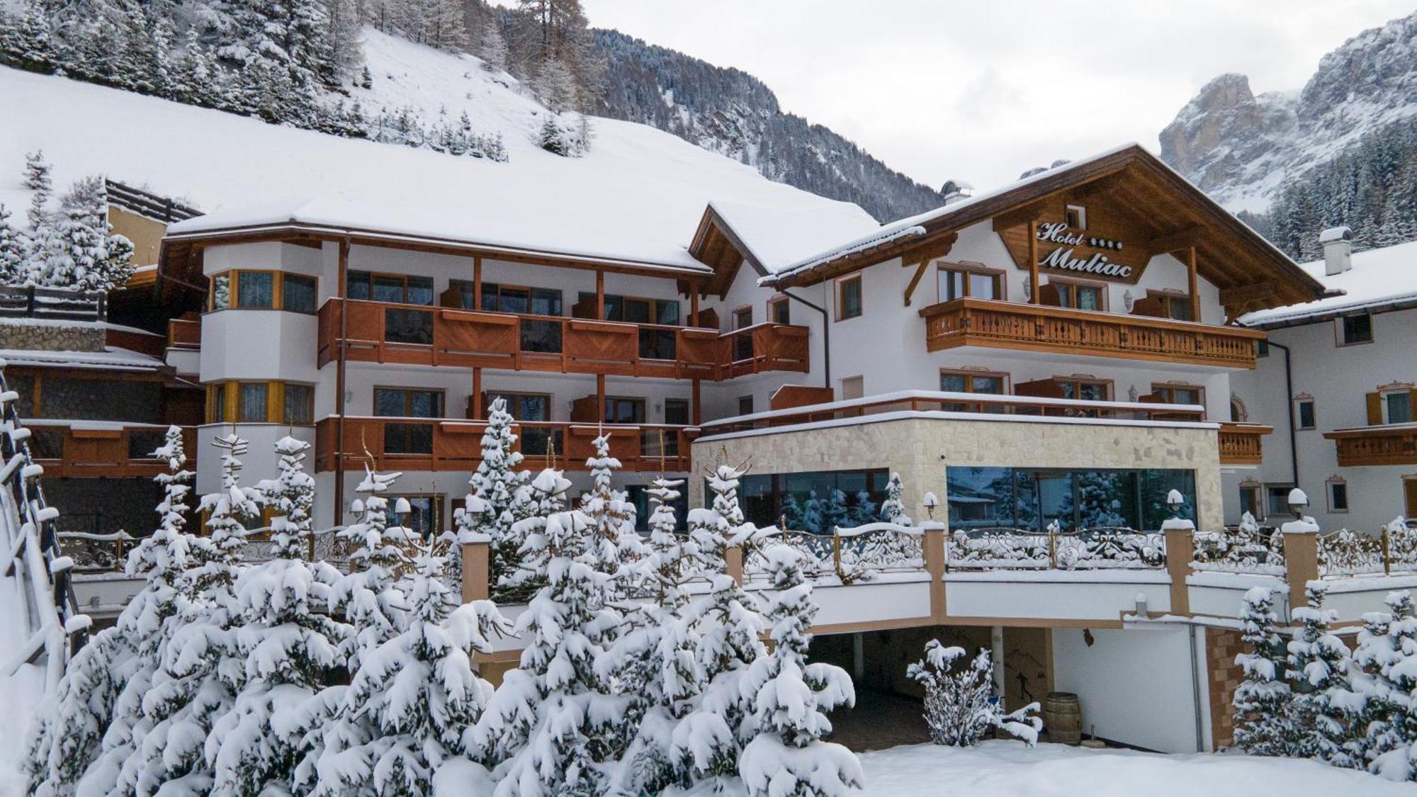 Hotel Muliac Selva di Val Gardena Kültér fotó