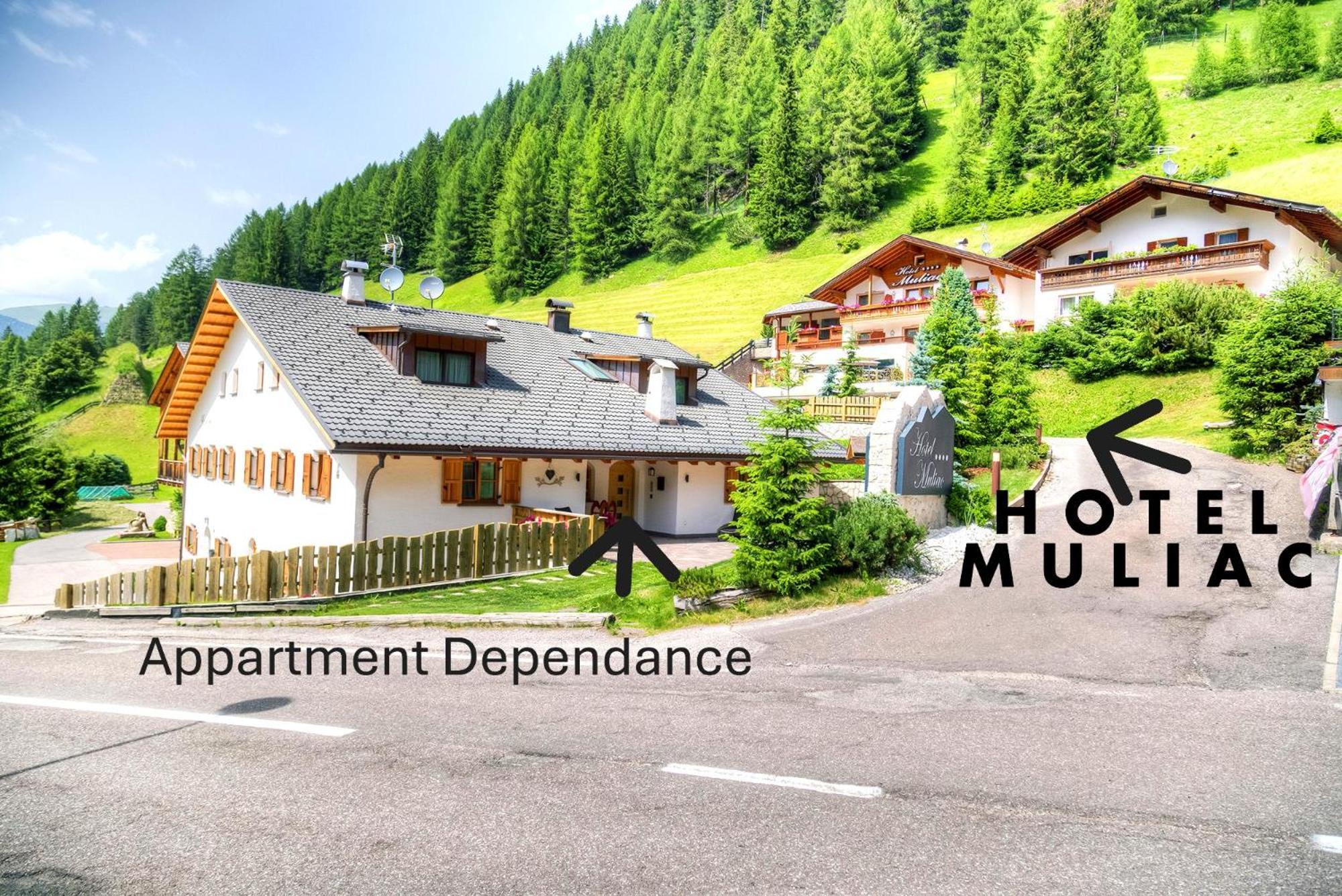 Hotel Muliac Selva di Val Gardena Kültér fotó